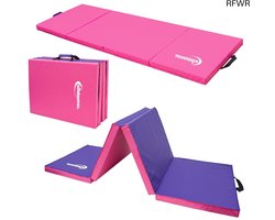 RFWR® Opvouwbare Turnmat 180x60 cm - Dikke Gymnastiekmat voor Thuis - Ideaal voor Yoga en Acrobatiek