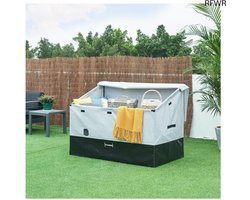 RFWR® Waterdichte Tuinopbergbox Kussenbox - Ruime Opslag Oplossing voor Tuin en Buitenruimte