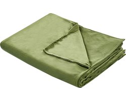 RHEA - Verzwaringsdeken hoes - Donkergroen - 120 x 180 cm - Polyester