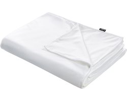 RHEA - Verzwaringsdeken hoes - Wit - 100 x 150 cm - Polyester
