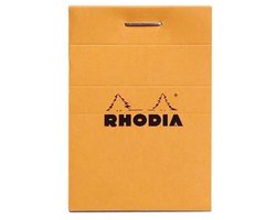 RHODIA notitieblok nr. 10, DIN A8, geruit, oranje