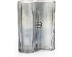 Riba 5 vaas By-Boo - Grijs