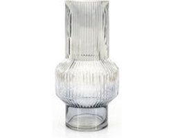 Riba Vaas - 18 x 35 cm - Grijs