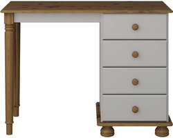 Richard kaptafel 4 laden bruin,grijs.