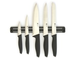 Richardson Sheffield - Advantage - 5-delige messenset met magnetische bar 33cm - zwart