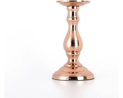 Richmond kandelaar - koper - Hoogte 24 cm Ø 13 cm - metaal - volumekorting
