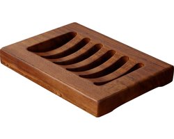 Rico & Plato – Houten Zeepbakje ‘Oni’ – Teakhouten Zeephouder