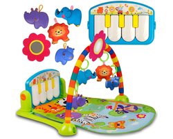 Ricokid Muziek speelmat / Babygym - 3-in-1 Muzikale Activity - jungle