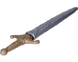 Ridder speelgoed accessoires - Ridder zwaard goud met zilveren schede 60 cm