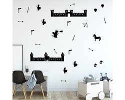 Ridders en kastelen muurstickers