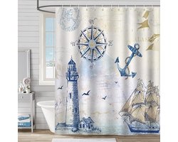 Rideau de douche \ Shower curtain - Douchegordijn 180 x 200 cm