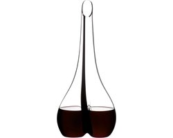 Riedel Decanteerkaraf Black Tie Smile 750 ml - Modern Design Kristalglas - Elegant en Verfijnd - Perfect voor Wijnliefhebbers