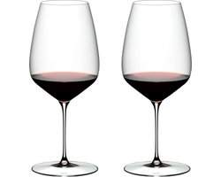 Riedel Rode Wijnglazen Veloce - Cabernet Sauvignon / Merlot - 829 ml - 2 stuks