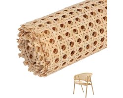 Riem van rotan cane webbing, 40 x 95 cm, rotan-rol voor caning projecten en woondecoratie, geweven open rotan