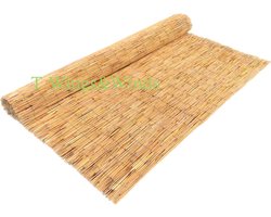 Riet Mat op 600x200cm- tuinscherm-rieten privacyscherm