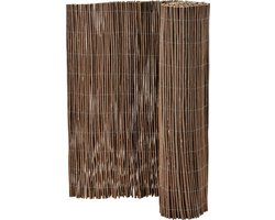 Rieten hek tuinhek tuinscherm op rol 500x150 cm