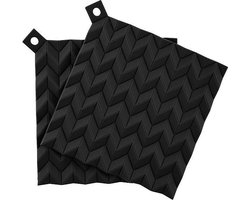 RIG-TIG HOLD-ON Pannenlappen - 2 stuks - zwart