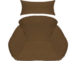 Rijoka Hangstoel Kussen - 5delig | Bruin