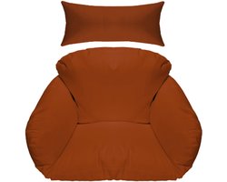 Rijoka Hangstoel Kussen – 5delig | Roest Bruin