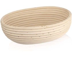 Rijsmandje Rotan 1,5 kg - Broodbakken - Banneton voor Deeg Rijzen en Brood Bakken