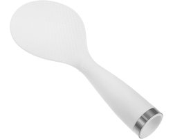 Rijstlepel - Antiaanbaklepel voor levensmiddelen - Serveerlepels - Rijst Opscheplepel - Rijstkoker met antiaanbaklaag - keukengereedschap - Kookgereedschap - Rijstlepel Kunststof - 8*21.2CM