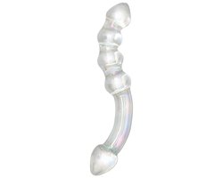 Rimba - Sensual Glass - Glazen Dildo Xena - Transparant