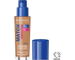 Rimmel London Match Perfection Foundation - 201 Classic Beige