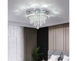 Ring Kroonluchter - Crystal Led Lamp - Woonkamerlamp - 30cm - Moderne lamp - Hanglamp - Plafondlamp - Plafoniere