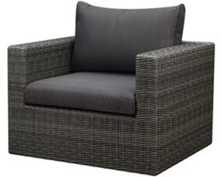 Rio lounge tuinstoel antraciet