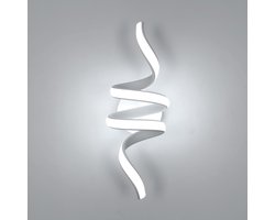 Riserva - Modern, Eenvoudig - Wandlamp - Wit - 1-lichts - Aluminium+IJzer+Silicone - Trap, Gang, Balkon, Overloop, Zolder