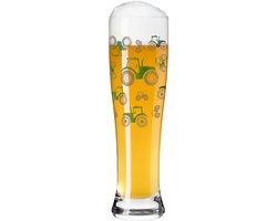 Ritzenhoff Bierglas Weizen - Tractor Design - Kristalglas - 646 ml - Bier Glas - Weizenbierglas - Geschikt voor de Vaatwasser - Made in Germany