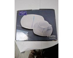 Ritzenhoff & Breker Valetta koffieservies 18 stuks porselein