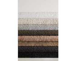 Riva Badtextiel Micro Chip | 70 x 140 cm | Lichtgrijs | Katoen