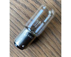 RIVA - lamp - bajonet aansluiting - naaimachinelampje - 220-240V - 15W - BA15d - R1852