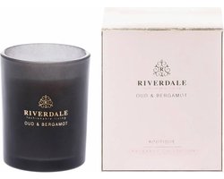 Riverdale - Boutique Geurkaars in pot Oud & Bergamot - 10cm - roze Diverse