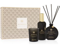 Riverdale - Geschenkset - Forest & Patchouli - Large - Multicolour - Geurstokjes, geurkaars en huisparfum