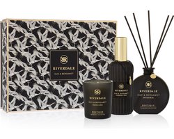 Riverdale - Geschenkset - Oud & Bergamot - Large - Multicolour - Geurstokjes, geurkaars en huisparfum