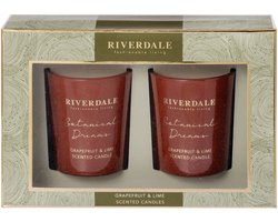 Riverdale geurkaarsjes giftset Lola Grapefruit & Lime