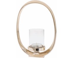 Riverdale - Kandelaar Lily - H31cm - champagne Goud