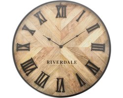 Riverdale klok Nate bruin 46 cm