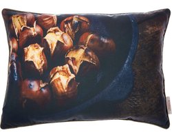 Riverdale Kussen Chestnut d.bruin 50x70cm