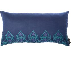 Riverdale Paisley - Kussen - 30x60cm - blauw
