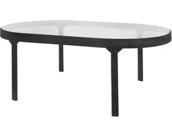 Riverdale - Salontafel Roma zwart 100cm Zwart