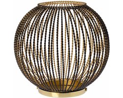 Riverdale Sfeerlicht Ise zwart 20 cm