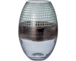 Riverdale - Vaas Fin smoke 25cm Grijs