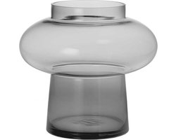 Riverdale - Vaas Lune smoke 25 cm Grijs