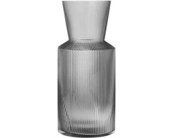 Riverdale - Vaas Lune smoke 40 cm Grijs