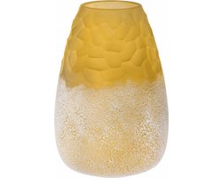 Riverdale - Vaas Yade amber 26cm Geel