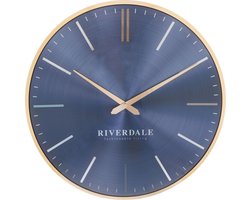 Riverdale  Wandklok Milena Rond - Ø30cm - violet