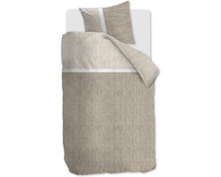 Riviera Maison Amsterdam Loft dekbedovertrek - Eenpersoons - 140x200/220 - Zand